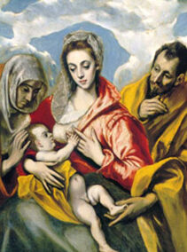 The Holy Family with St. Joachim and St. Anne