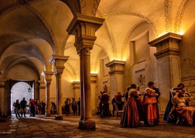 Casa de Pilatos. Desfile cumpleaños de Velázquez ©Jesús Sánchez González