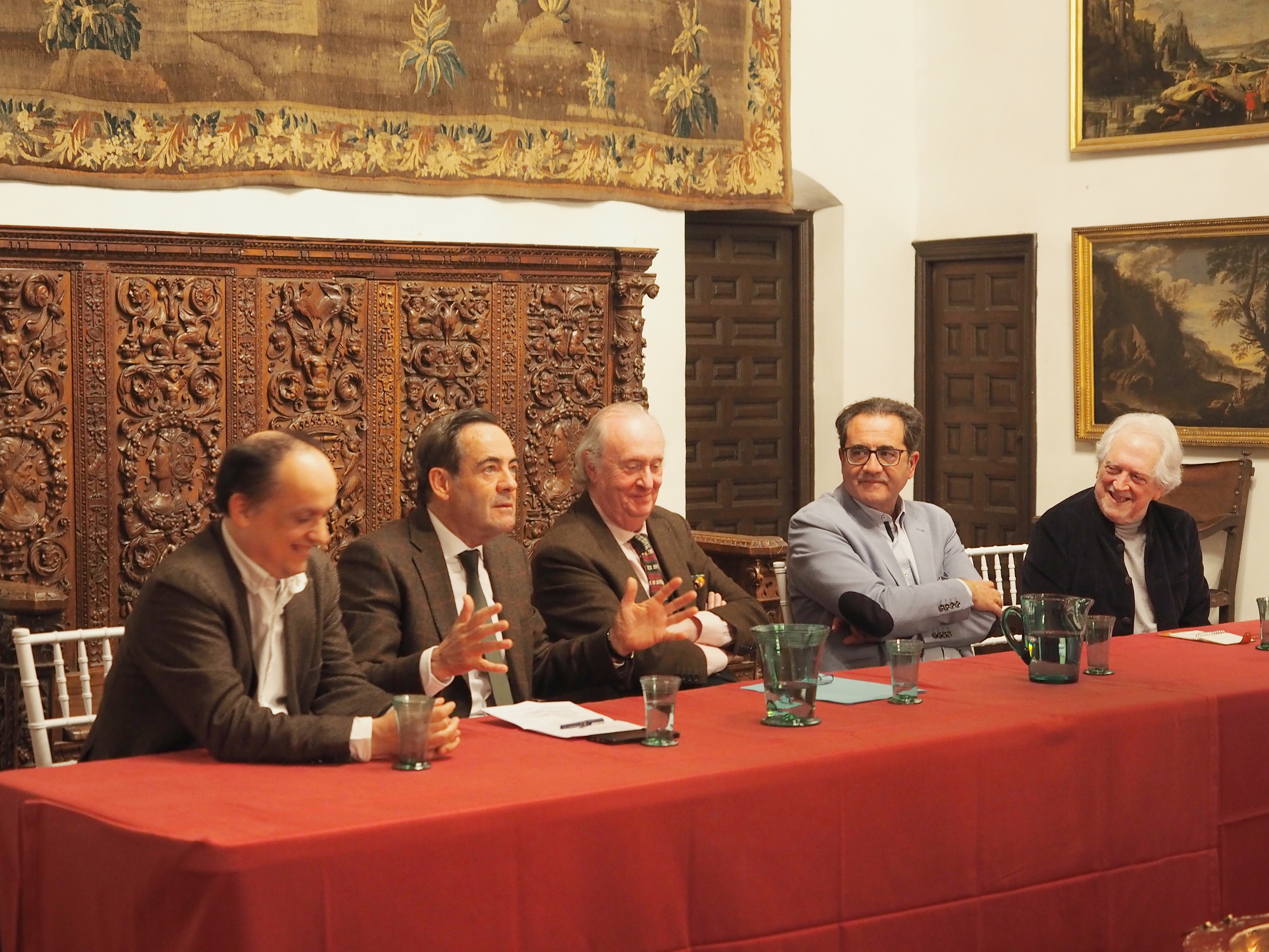 Presentation of the book by José Luis de Villar in the Hospital de Tavera