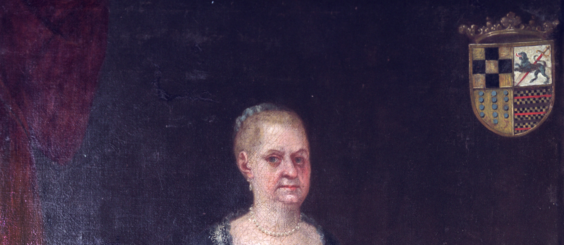 Retrato de Dª. Costanza Arias y Ozores, marquesa de San Miguel das Penas y Condesa de Amarante. Anónimo. 1726