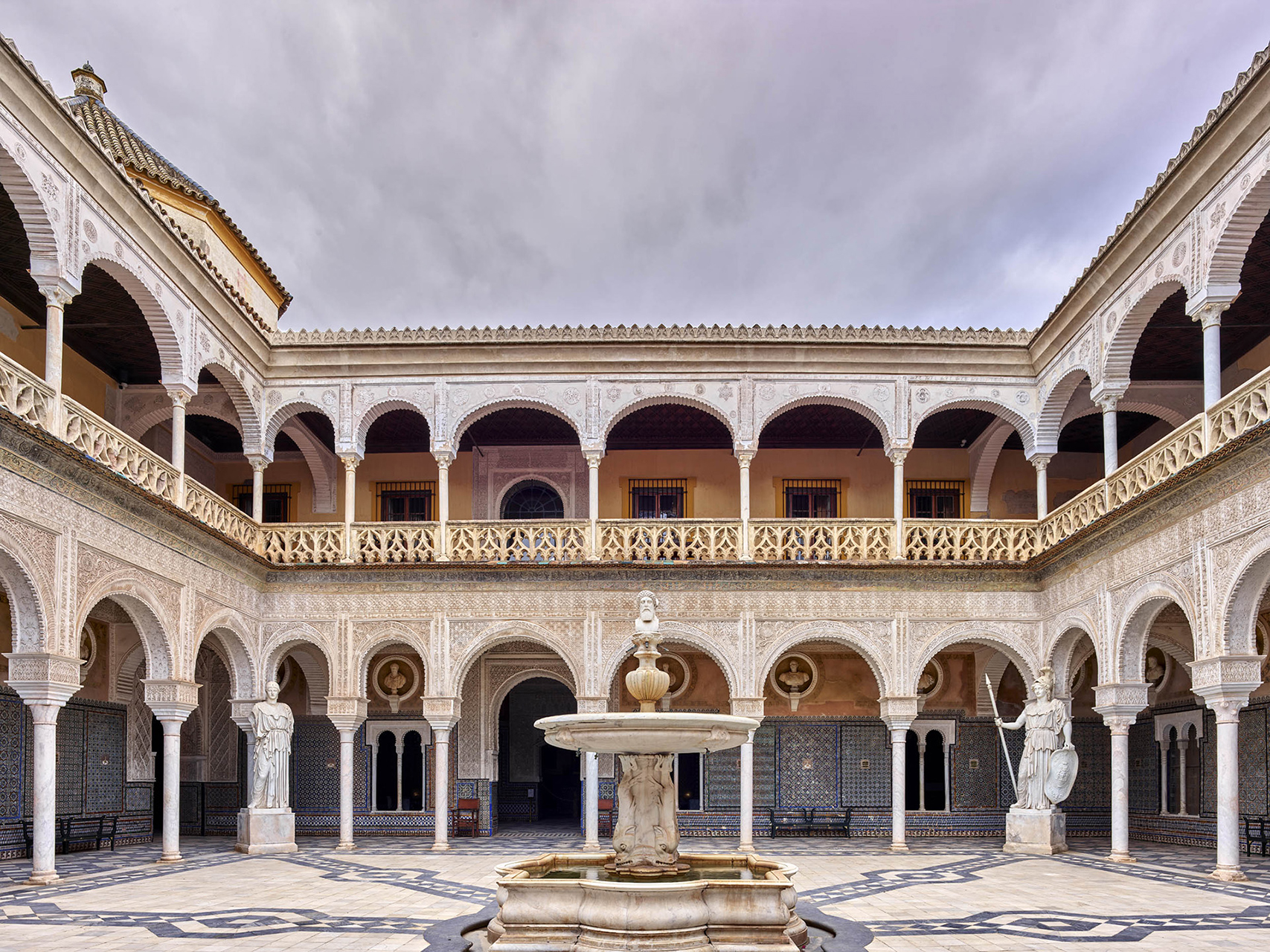 Main Courtyard, Casa de Pilatos, Seville.
