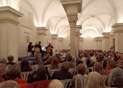 Concert de l'ensemble Totem au profit de la Iglesia de la Magdalena. Casa de Pilatos. Séville