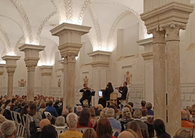 Concierto de Totem Ensemble a beneficio de la Iglesia de la Magdalena. Casa de Pilatos. Sevilla