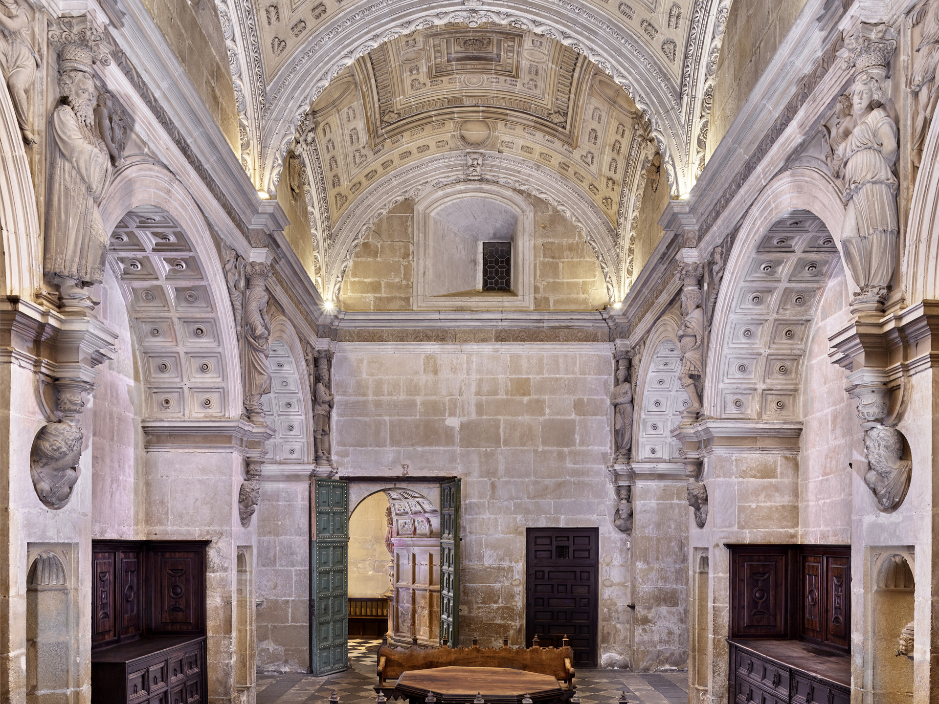Chapelle du Sauveur, sacristie. Úbeda. Jaén. Fondation de la Maison Ducale de Medinaceli