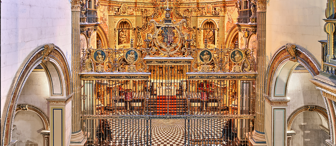Grille du maître-autel de la chapelle du Sauveur à Úbeda, Fundación Casa Ducal de Medinaceli