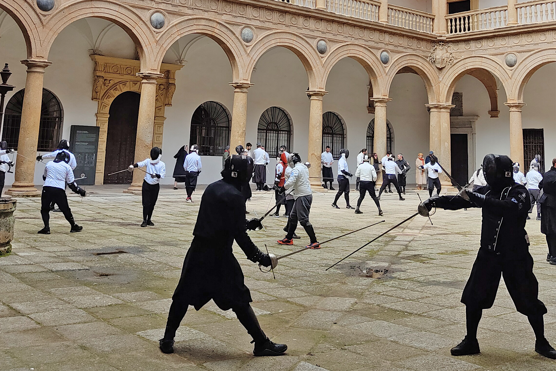 Fencing days in the Hospital de Tavera