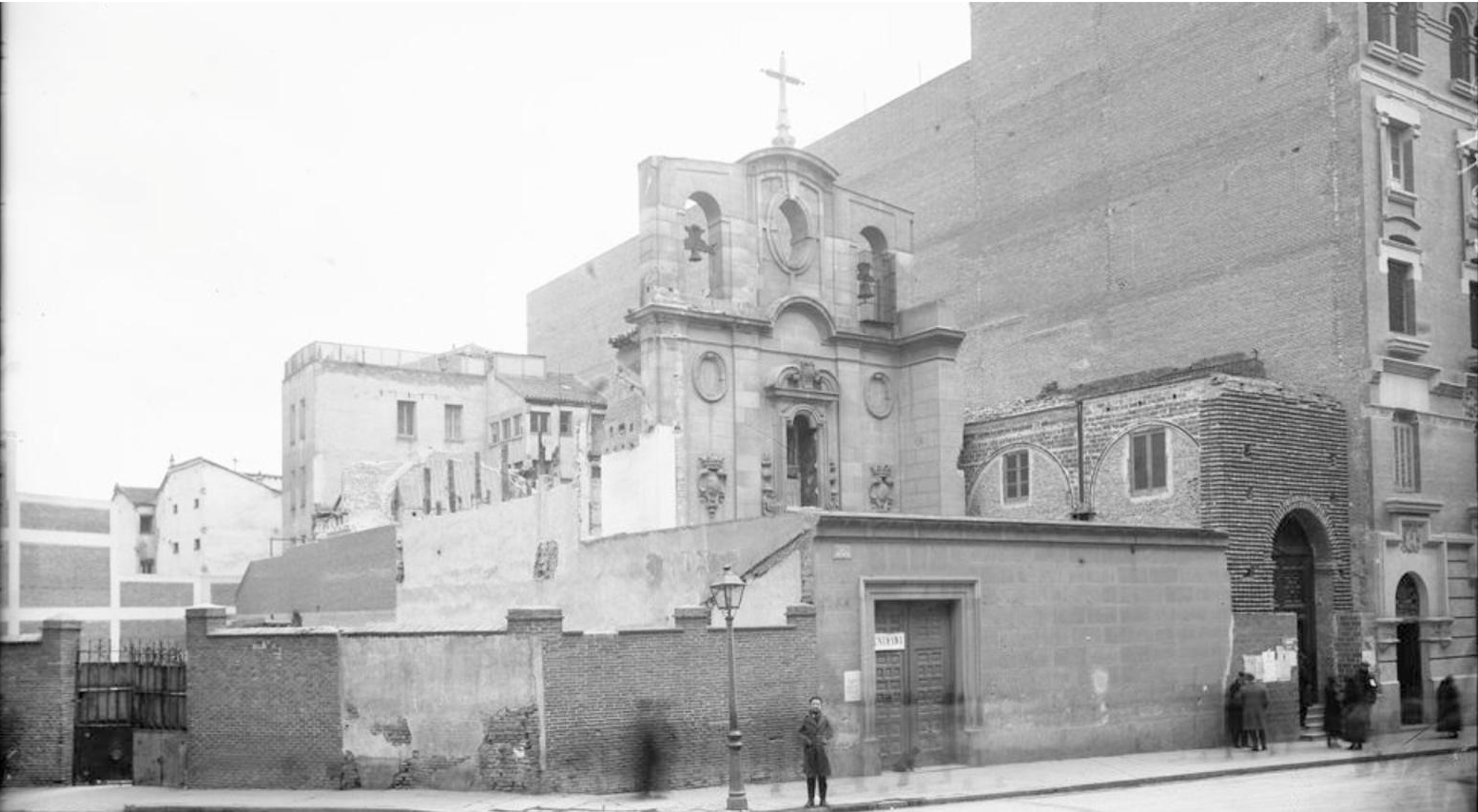 Convent of the Trinitarians 1932 disappeared church of Jesús de Medinaceli. Ruiz Vernacci Archive, Ministry of Culture photo library.