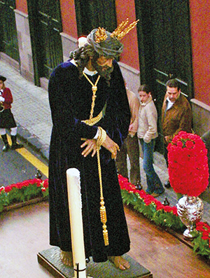 Jesús de la Sentencia (imagen antigua). La Laguna