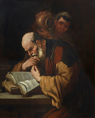 Socrates and Jantipa