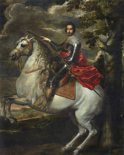 Equestrian portrait