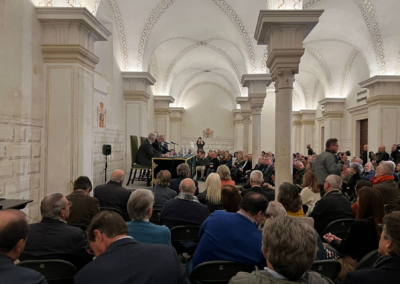 Presentación del libr de Juan Miguel Vega en la Casa de Pilatos