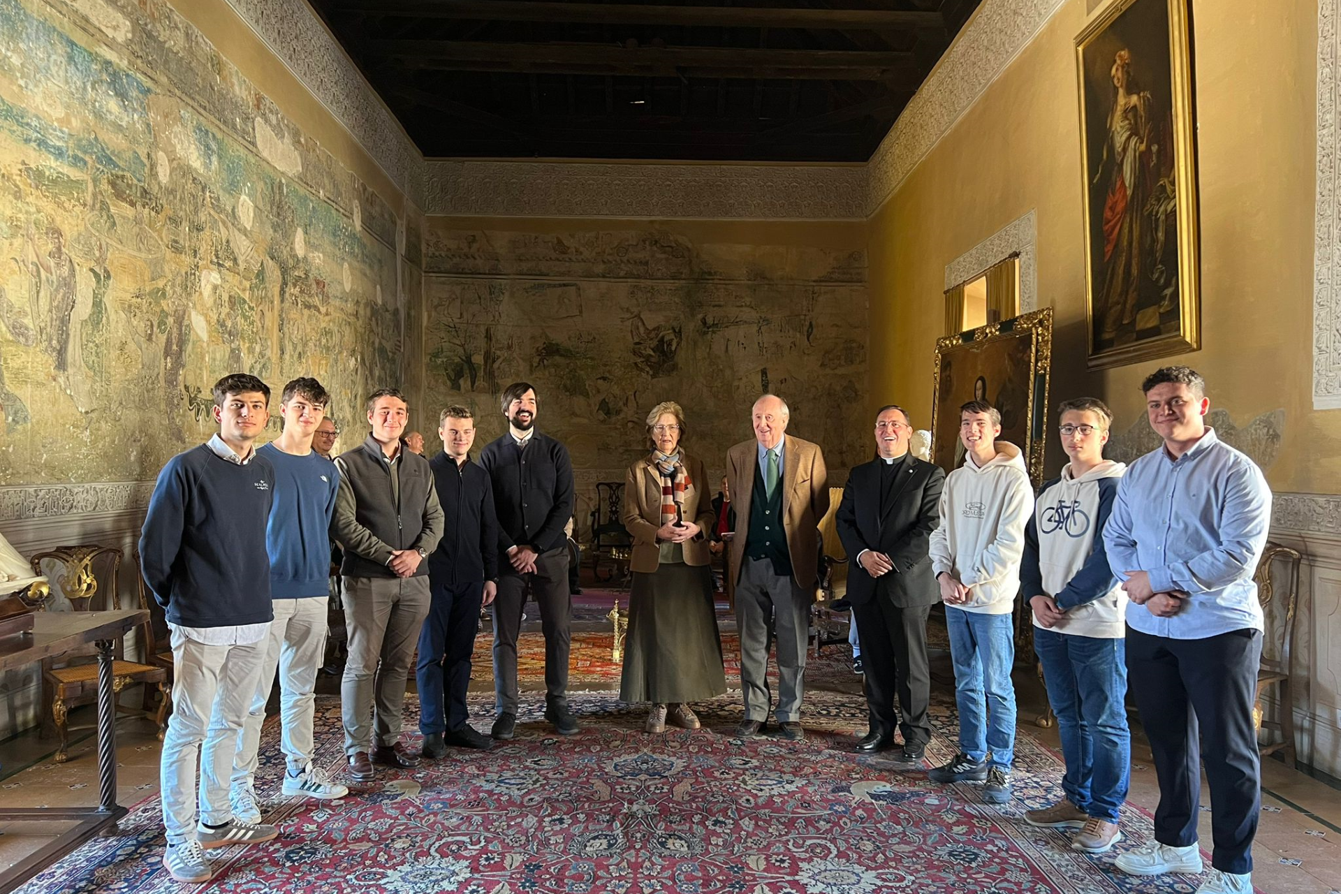 La Schola Cantorum Sancti Eugenii de Toledo en la Casa de Pilatos