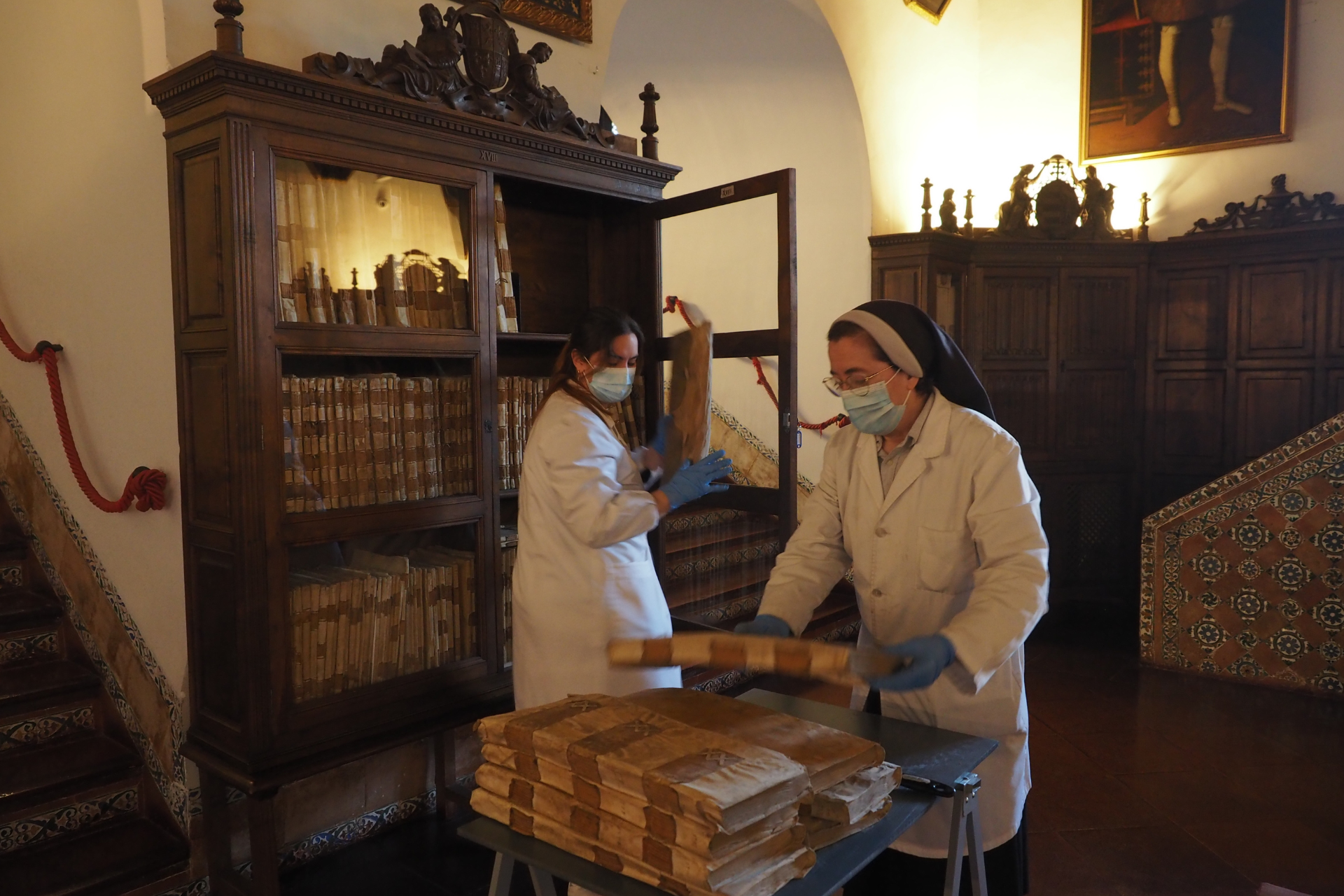 La Fundación Medinaceli colabora con la Escuela Superior de Conservación y Restauración de Bienes Culturales de Cataluña